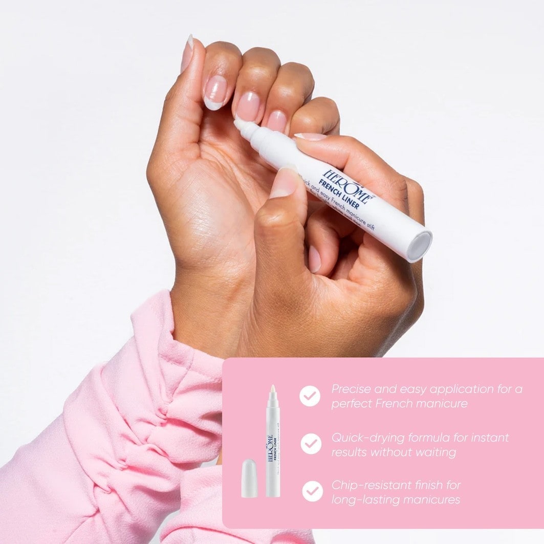 Penna illuminante per unghie Herome Cosmetics - Cura delle mani French Liner -