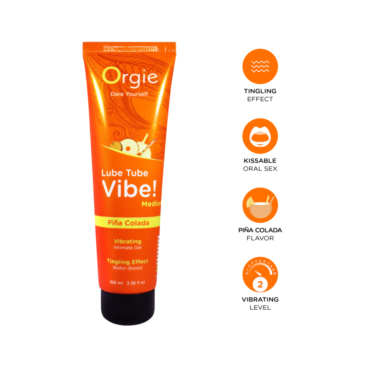 Orgie Glidecreme Tube Vibe! Medium Pina Colada