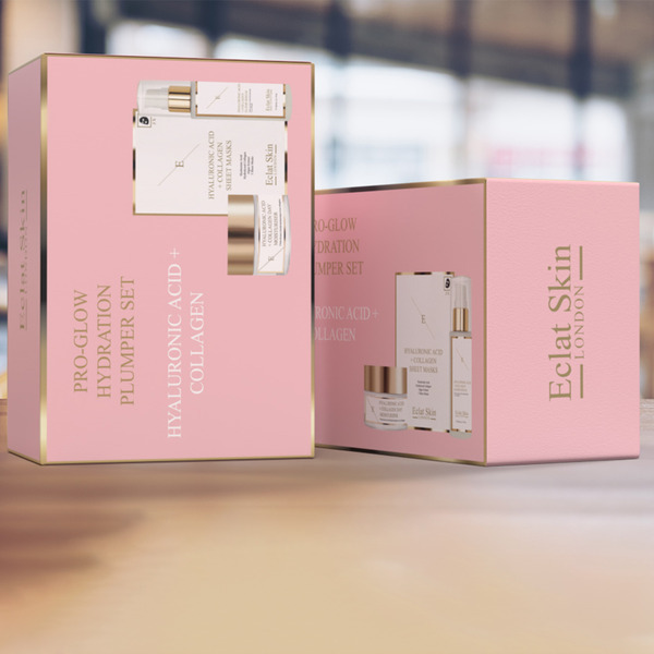 Sada pro zvětšení objemu pleti Eclat Skin London Pro-Glow Hydratation