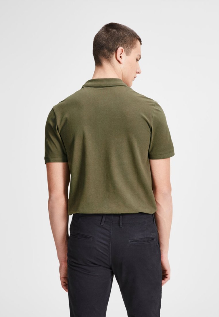 Jack & Jones JJEBASIC POLO - Poloskjorter - olive night