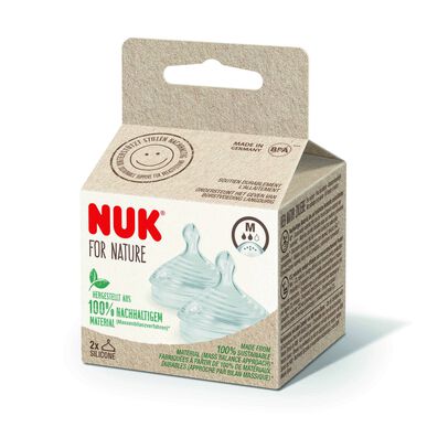 Nuk Natural Origin -nännikoko M, 2 kpl, 2 kpl