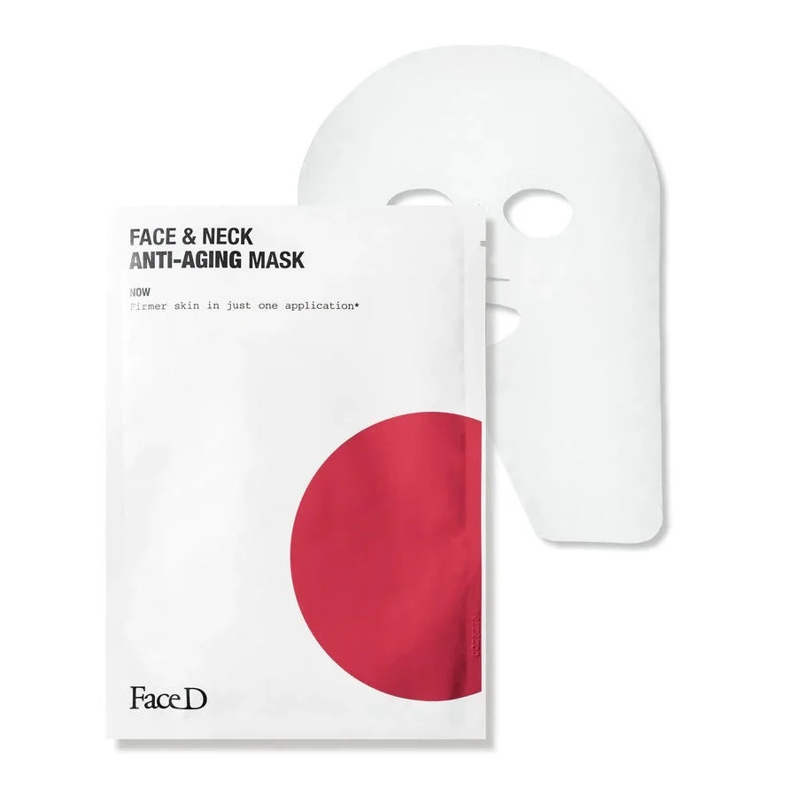 Masque rajeunissant visage et cou FaceD 25 ml contre les rides