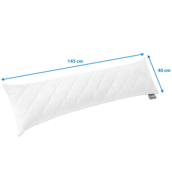 Pernă de început pentru dormit pe o parte, 40 x 145 cm
