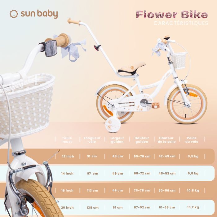Children's Bicycle - Flower Bike - 14