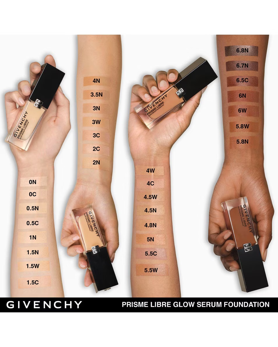 GIVENCHY COSMETICS PRISME LIBRE PRISME LIBRE GLOW SERUM FOUNDATION 0N