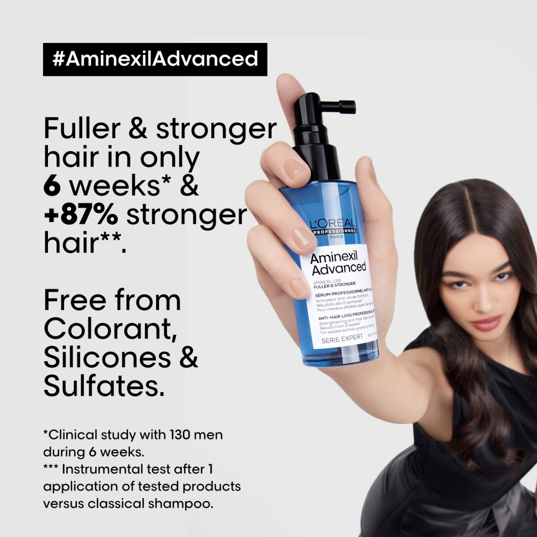 L'Oréal Professionnel Haarserum Aminexil Advanced Anti Hair-Loss Professional Serum - 90 ml