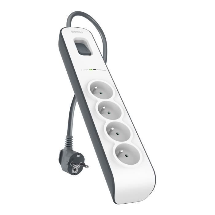 Belkin BSV400ca2M 4-fach Überspannungsschutz-Steckdosenleiste