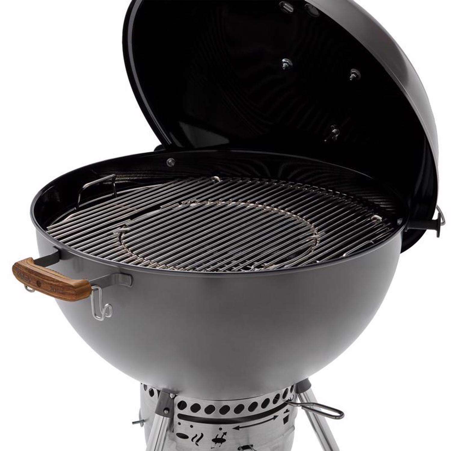 Weber 22 inch kogelbarbecue met houtskool, Hollywoodgrijs