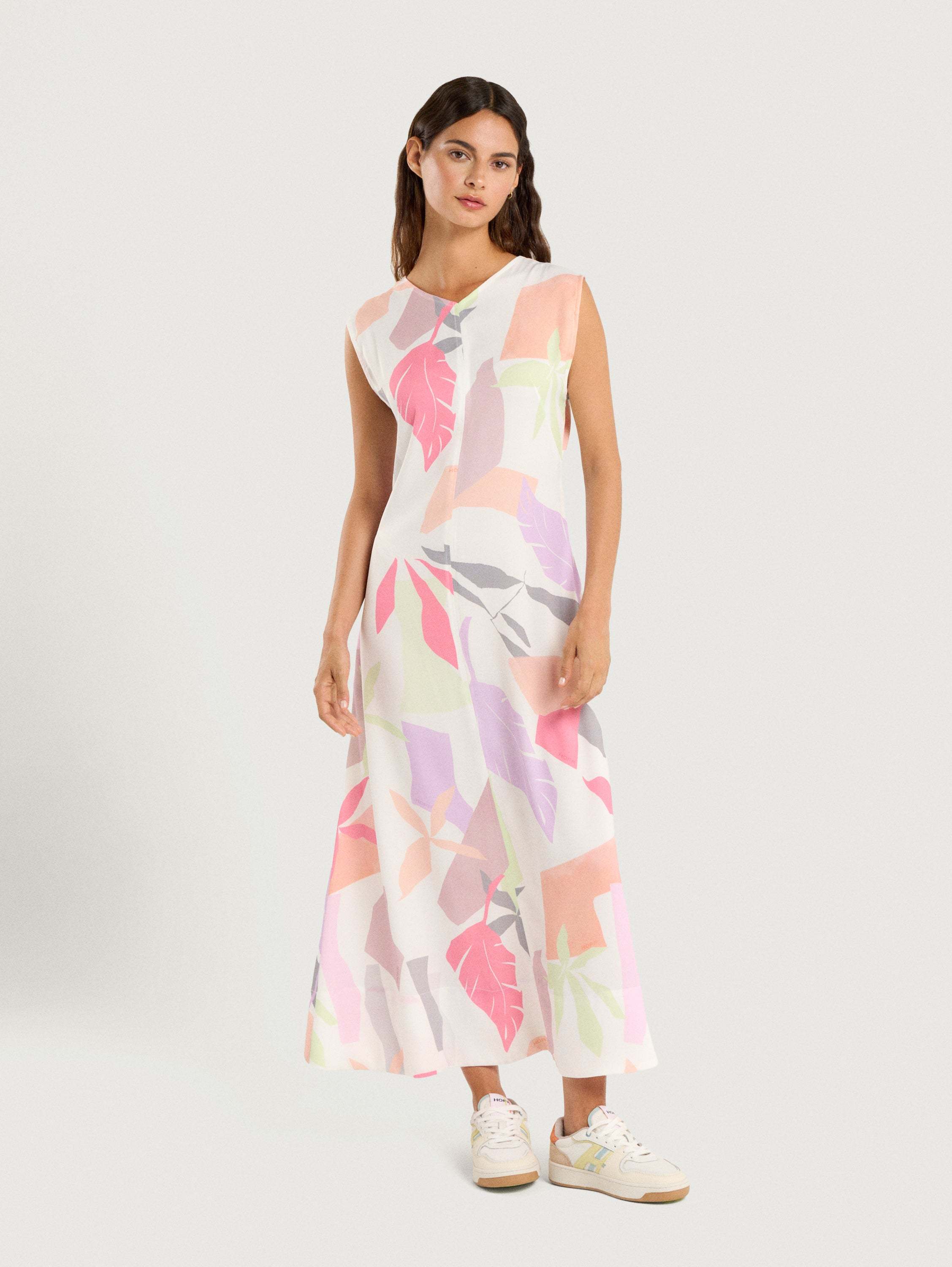VESTIDO AEOLIAN OFF WHITE
