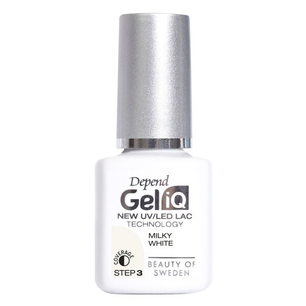 Depend Gel iQ Mliječno bijeli gellak<br>5ml