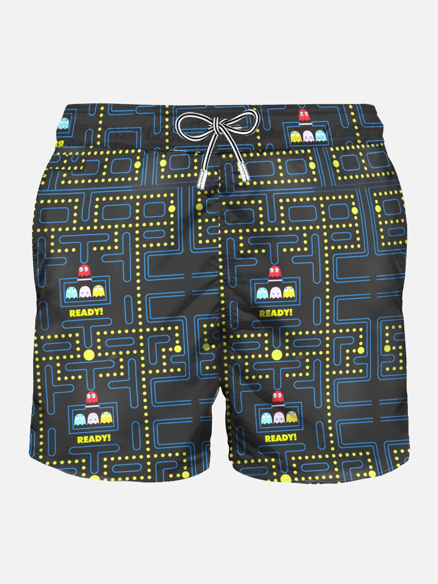 Heren zwempak met Pac-Man print