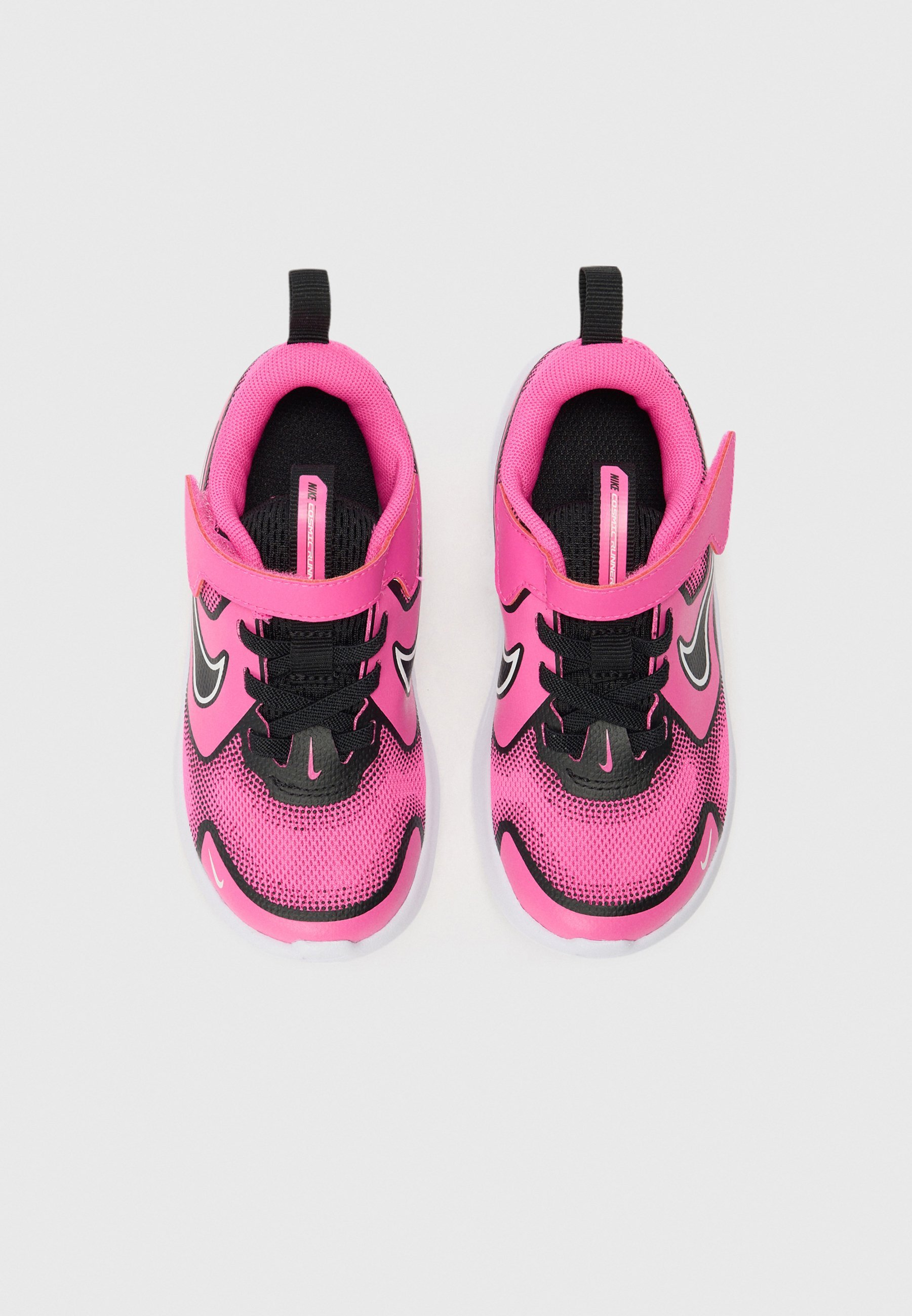 Nike Performance COSMIC RUNNER UNISEX - Straßenlaufschuhe - Laserfuchsia/Weiß/Schwarz