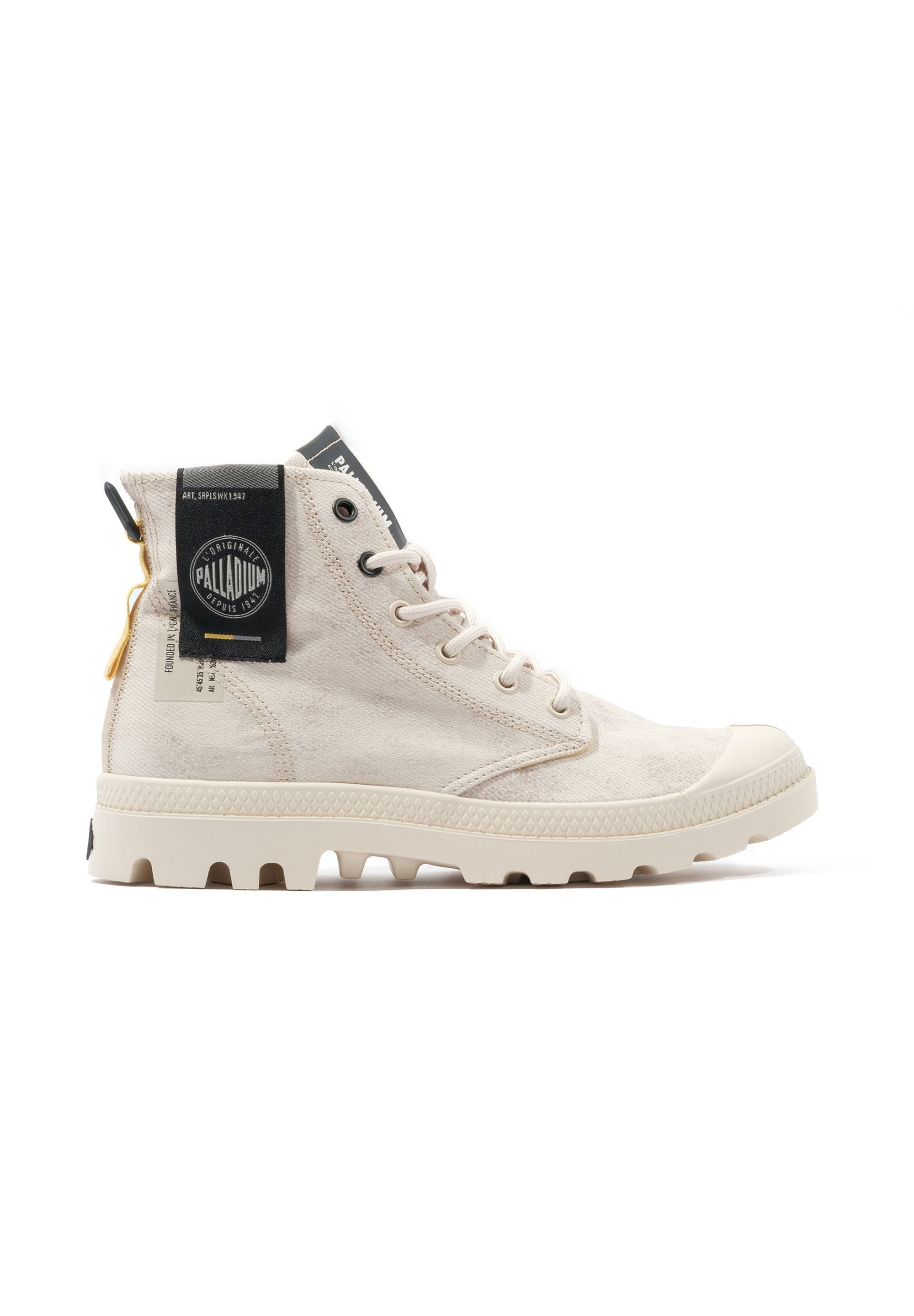 Palladium Schnürstiefeletten – beige