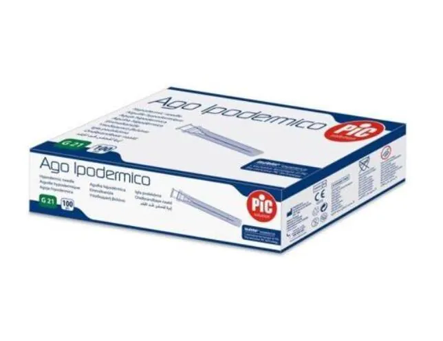 PiC Solution Hypodermic, Igły podskórne, 0,8x40mm