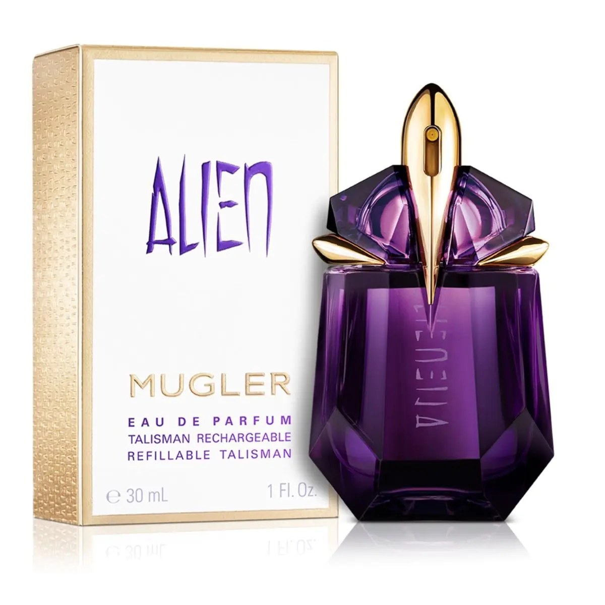 Mugler Alien Woda perfumowana we flakonie napełnialnym dla kobiet, 30 ml