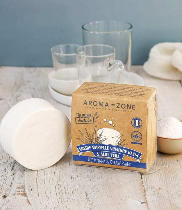 Solid tableware White vinegar & Aloe vera