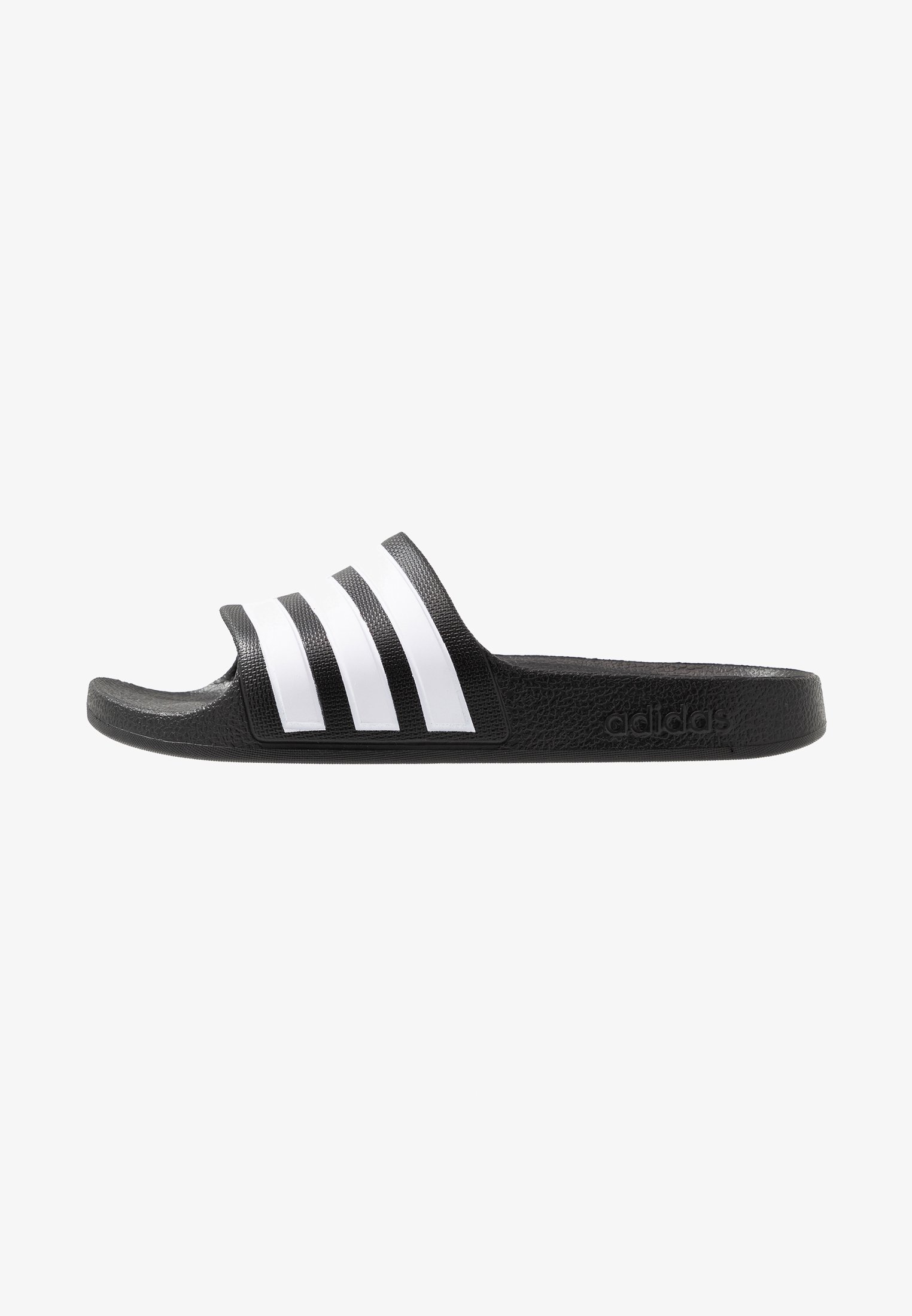 adidas Performance ADILETTE AQUA KIDS - Badeschlappen - Schwarz