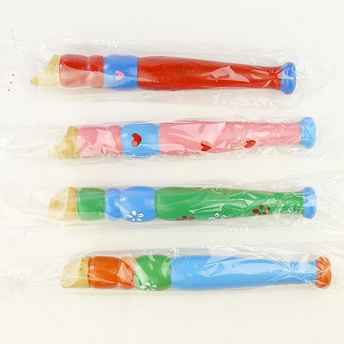 Flautas de madera coloridas para niños, instrumento musical rítmico, juguetes educativos tempranos para bebés.