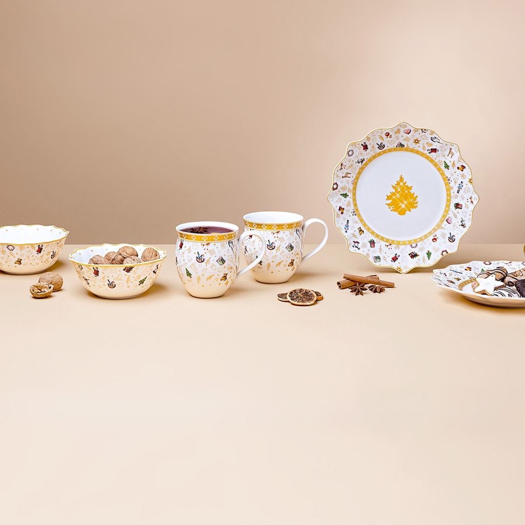Service à petit-déjeuner Villeroy & Boch pour 2 personnes, édition anniversaire, 6 pièces ; Jouet Toy Joy – 1 pièce