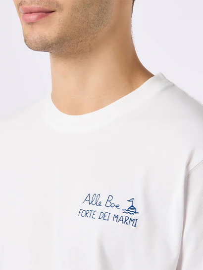 Portofino heren T-shirt van klassiek katoenen jersey met