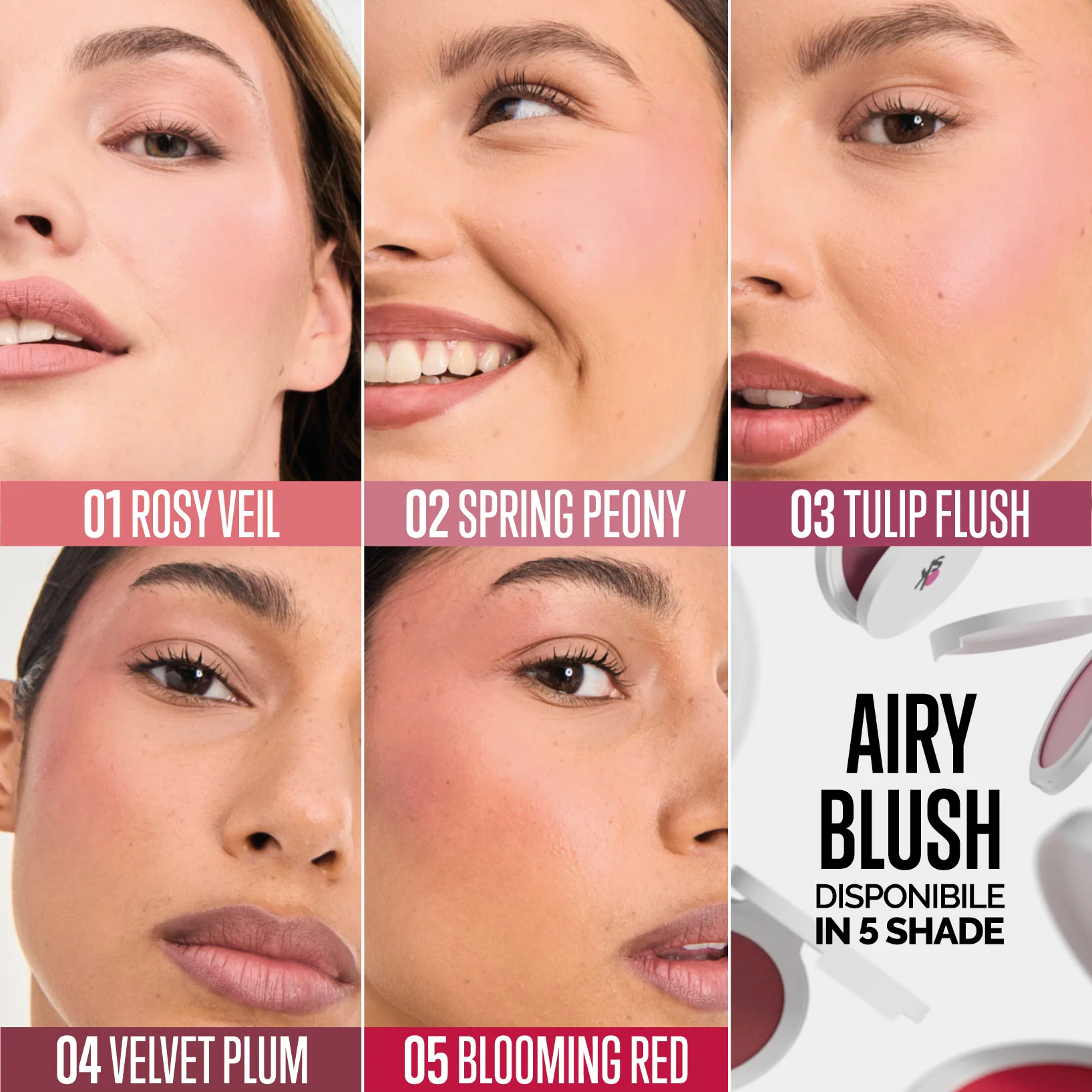 Viso AIRY BLUSH - Fard compatto