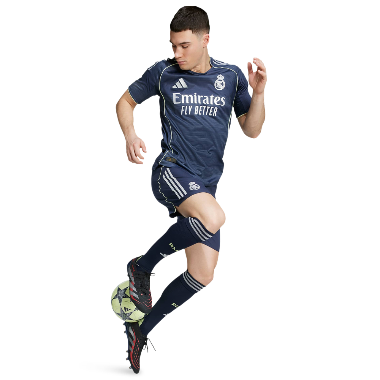 adidas Real Madrid 25/26 Autentisk Udebanetrøje