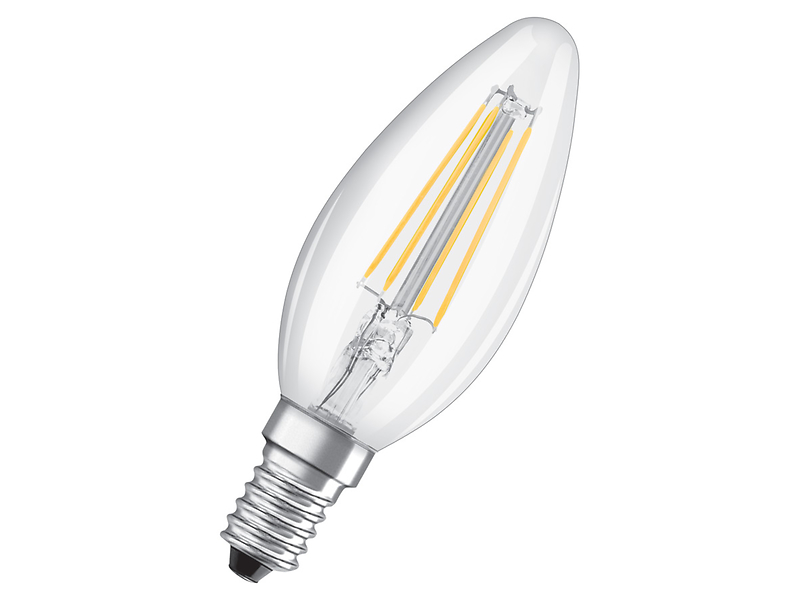 Żarówka LED E14 z ciepłą barwą światła