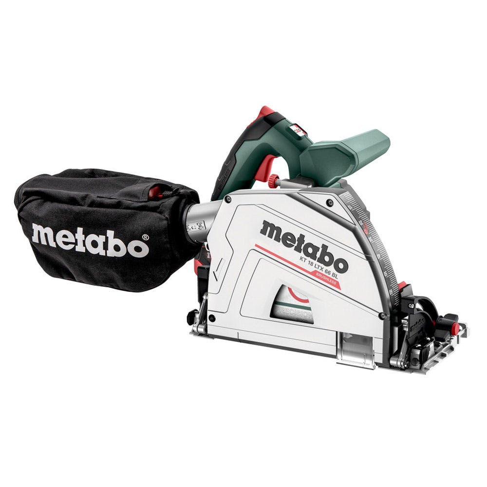 METABO KT 18 LTX 66 BL batteridrevet sirkelsag med dykkutter 601866840