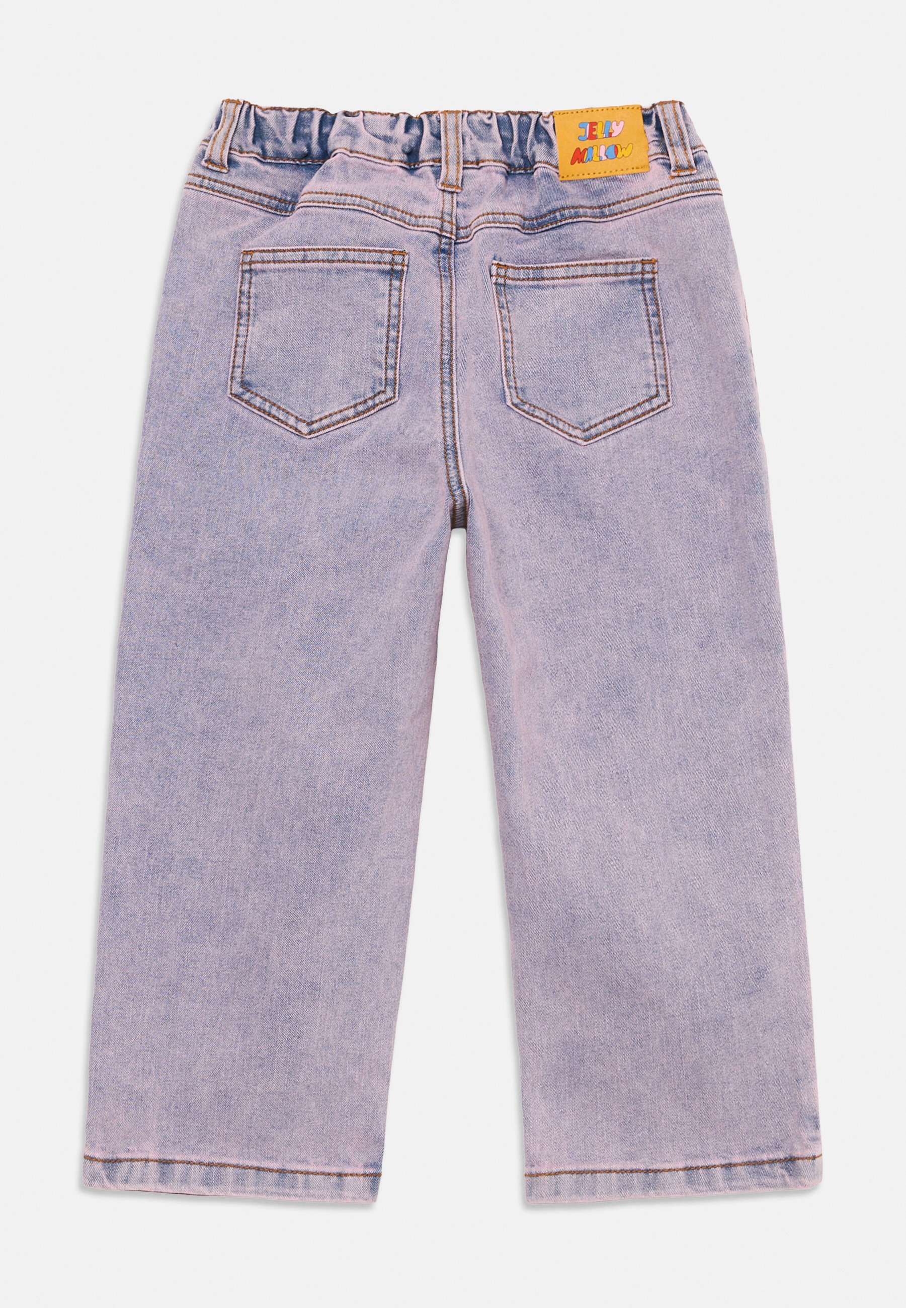 Pantaloni unisex Jelly Mallow Lucky Clover - Jeans a gamba dritta - blu