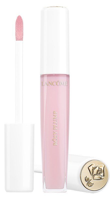 „L'Absolu Gloss Rosy Plump“ apimties suteikiantis lūpų blizgesys Prabangūs lūpų blizgesiai