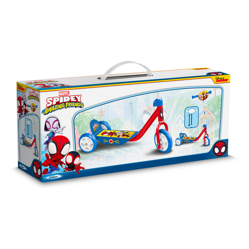 Skateboard cu 3 roți Spiderman