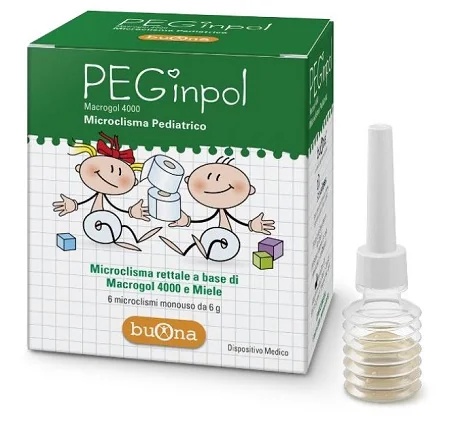 Microenema GOOD Peginpol para niños 6x6g