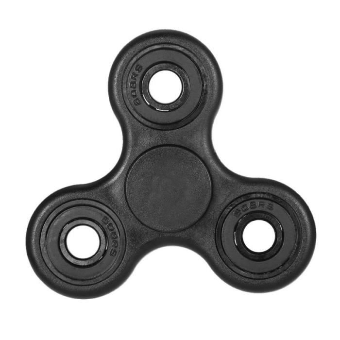 Fidget hand spinner - MYCRAZYSTUFF - Noir/Rouge - Anti-stress - Haute vitesse - Pour enfants