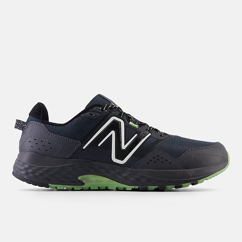 Men's 410v8 - Black with Bleached Lime Gloss and Phantom Pattern