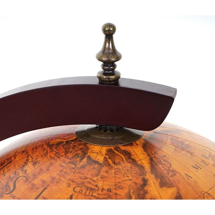 Globe, lounge bar HWC-T874, minibar, eucalyptus wood