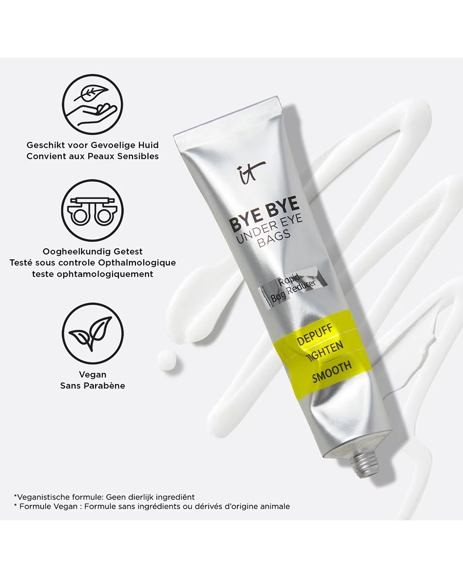 IT COSMETICS BYE BYE ΚΑΤΩ ΑΠΟ ΤΑ ΜΑΤΙΑ BYE BYE ΣΑΚΟΥΛΕΣ ΚΑΤΩ ΑΠΟ ΤΑ ΜΑΤΙΑ