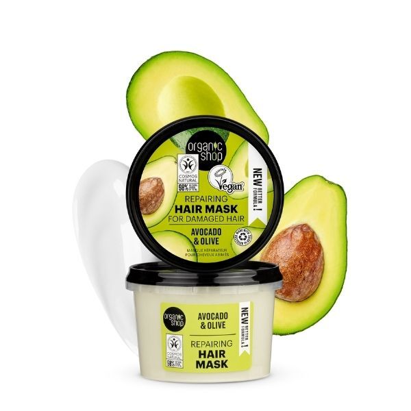 Organic Shop Herstellend Haarmasker voor Beschadigd Haar 250ml