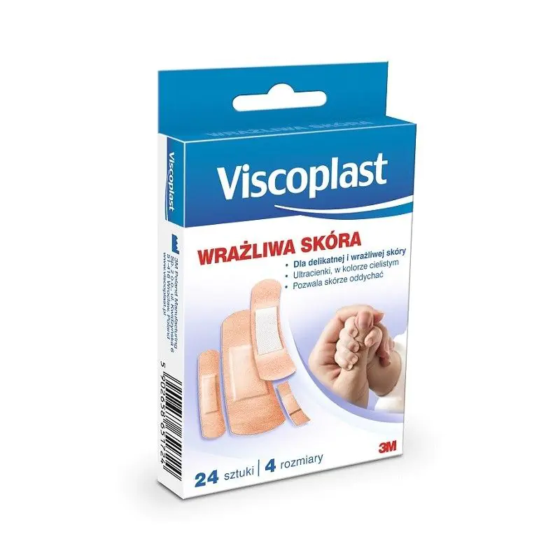 Viscoplast Wrażliwa Skóra, Plastry opatrunkowe