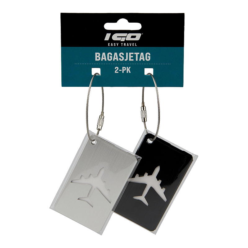 iGo Bagagelabelset van 2 stuks, iGo