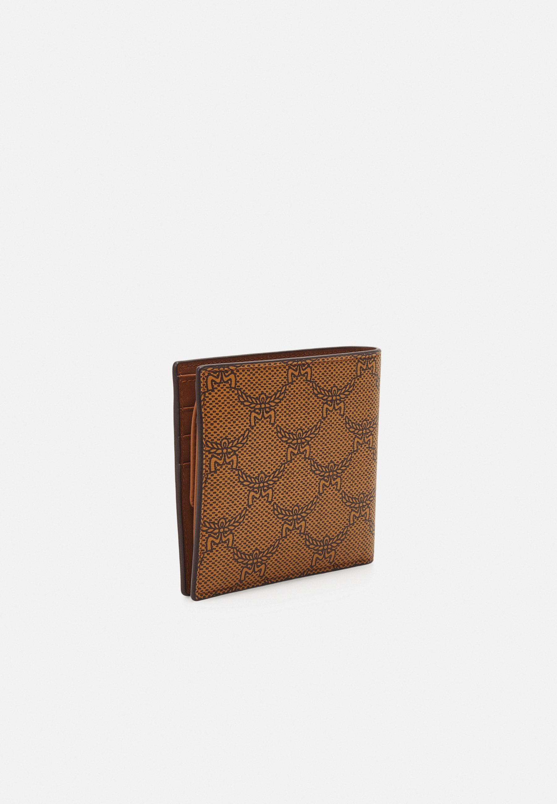 MCM LAURETOS SMALL WALLET UNISEX - Peňaženka - koňaková