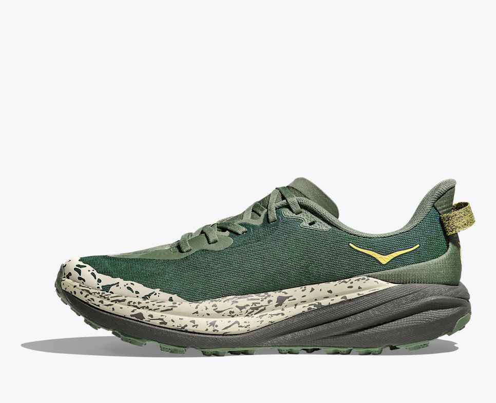 HOKA Speedgoat 6 Samambaia / Cinza Asfalto