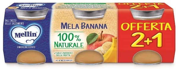 MELLIN Mellin Omog Manzana Ban 3uds 1G
