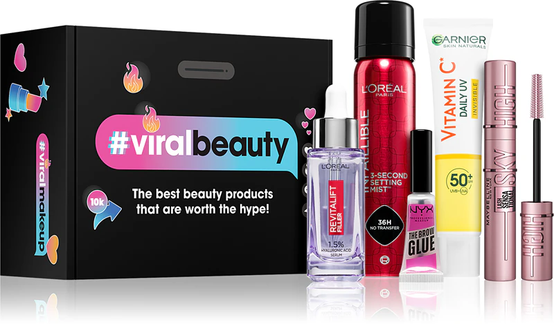 L'Oréal Paris #viralbeauty Kit de presente para mulheres