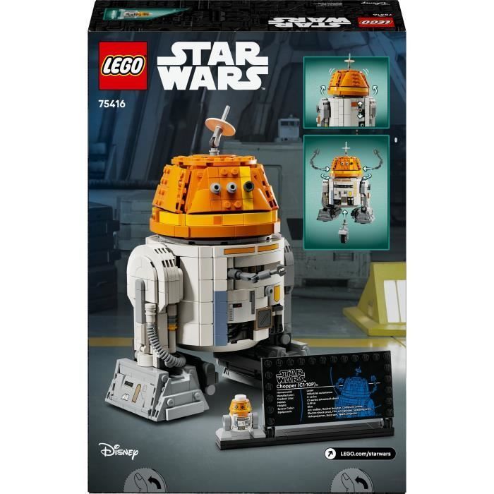 LEGO Star Wars 75416 Ahsoka the Astro-Mechanic Chopper Droid (C1-10P), Building Set, Ages 10+