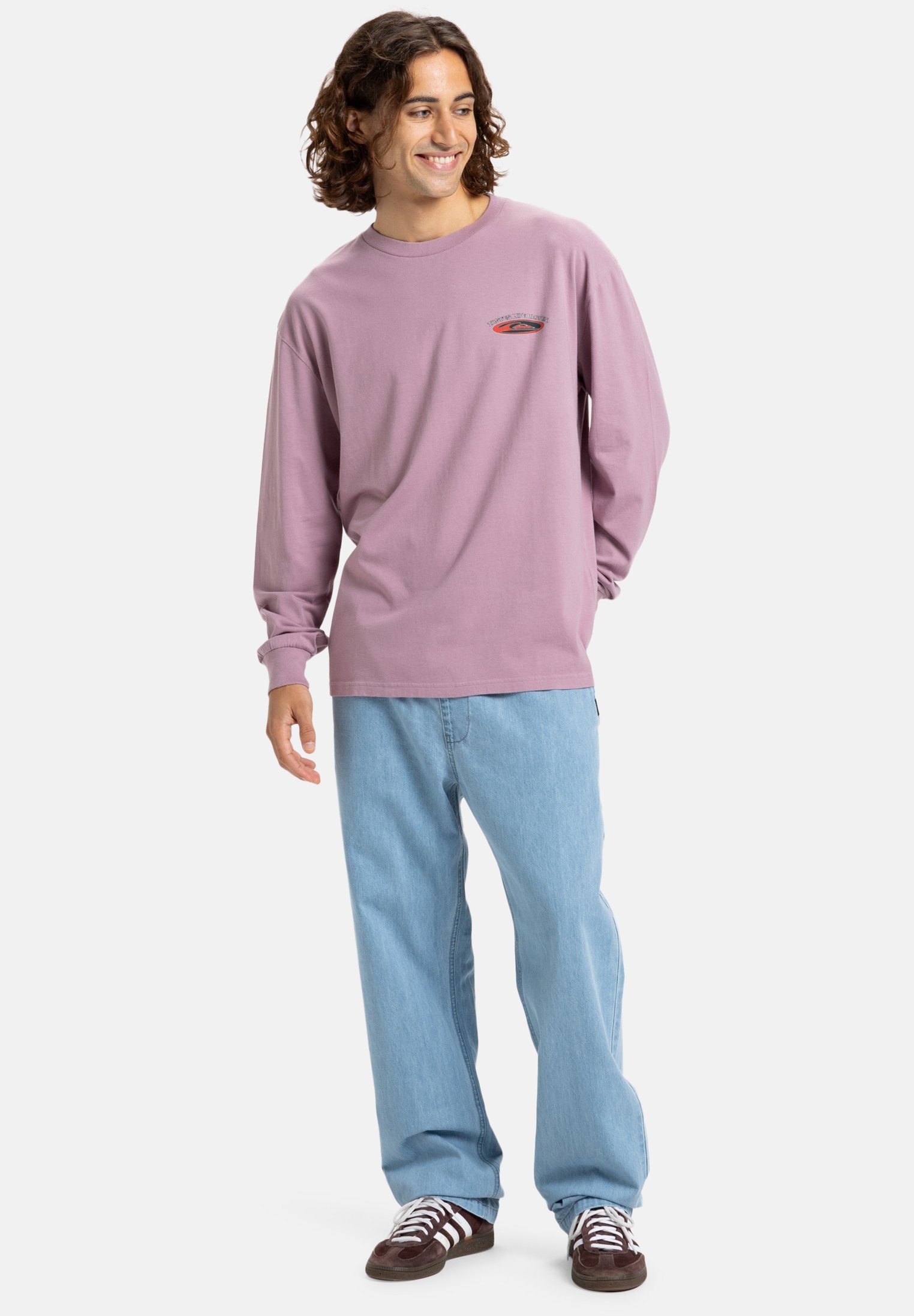 Quiksilver HOLLOW COVES - Maglia a maniche lunghe - sambuco