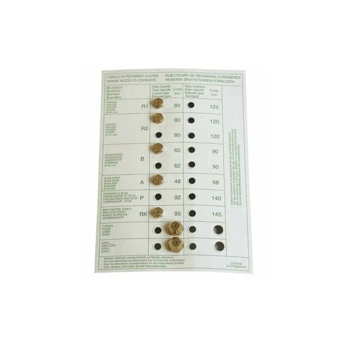 Stove burner injector 39615 Butane gas injector sachet