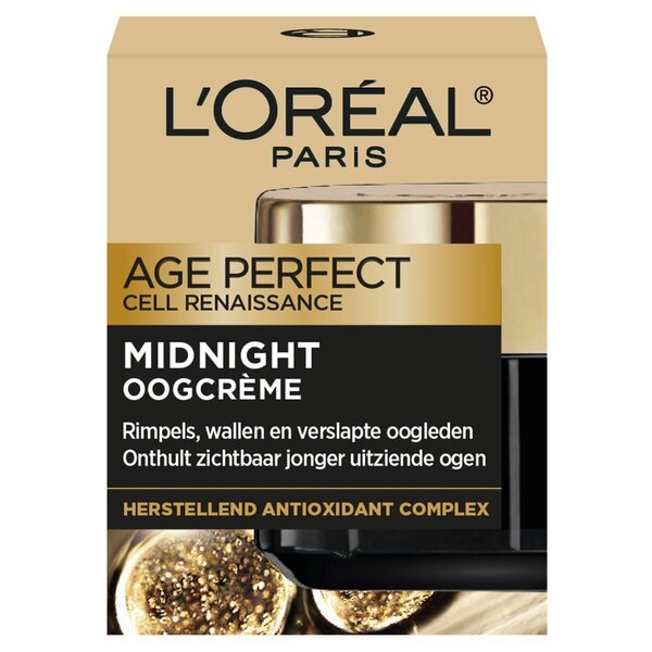L'Oréal Paris Age Perefect polnočna krema za oči, 15 ml, za vse tipe kože