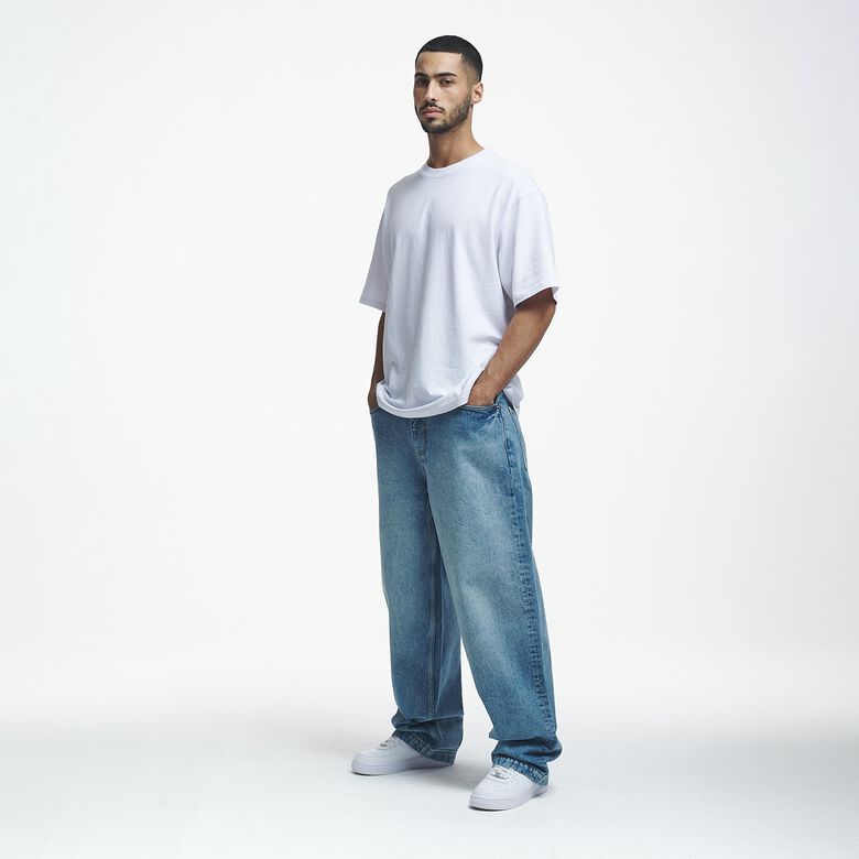 Eren Basic Wide Baggy Jeans