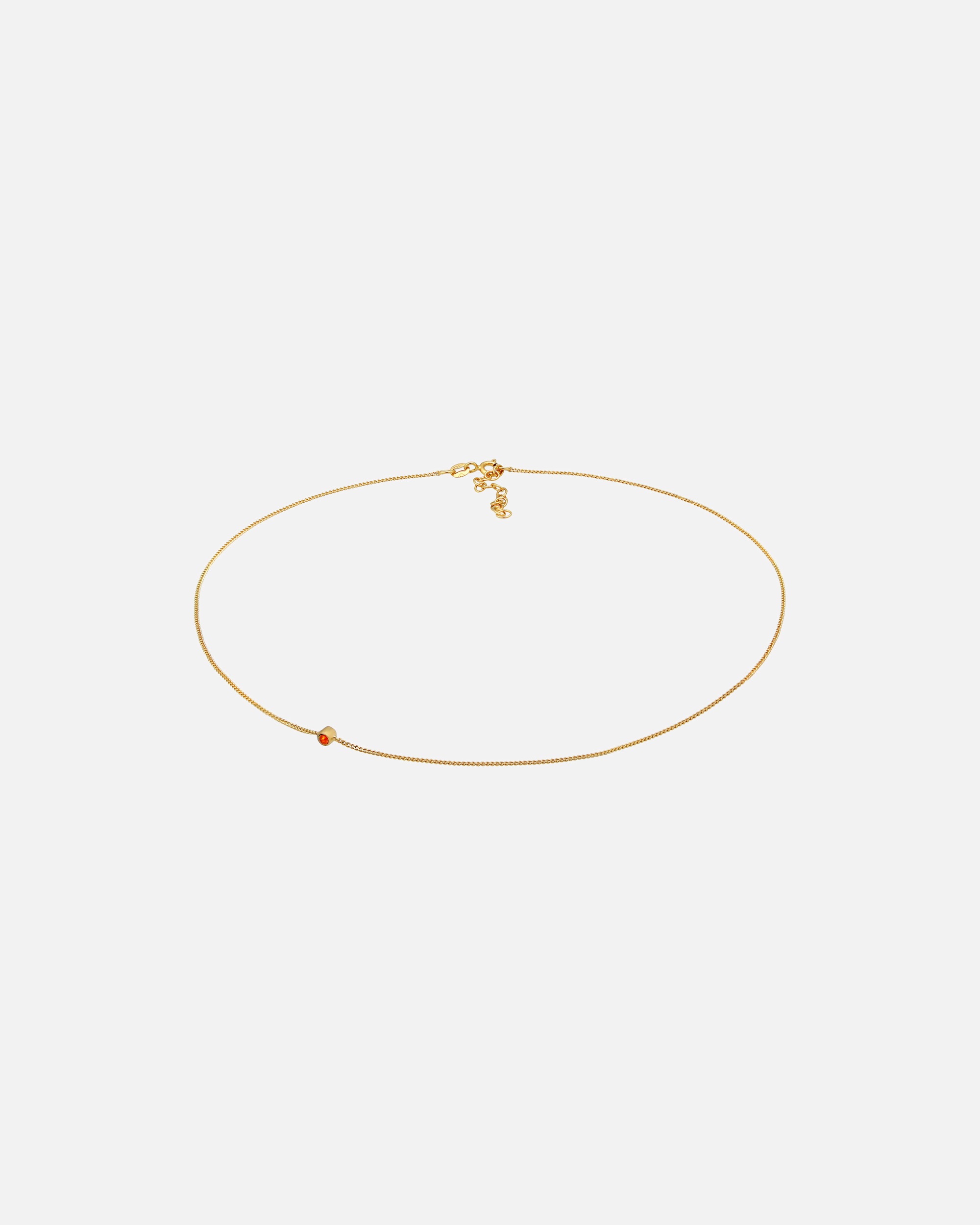 Elli Tour de cou pour dames Filigrane Trend avec Opale synthétique en argent sterling 925