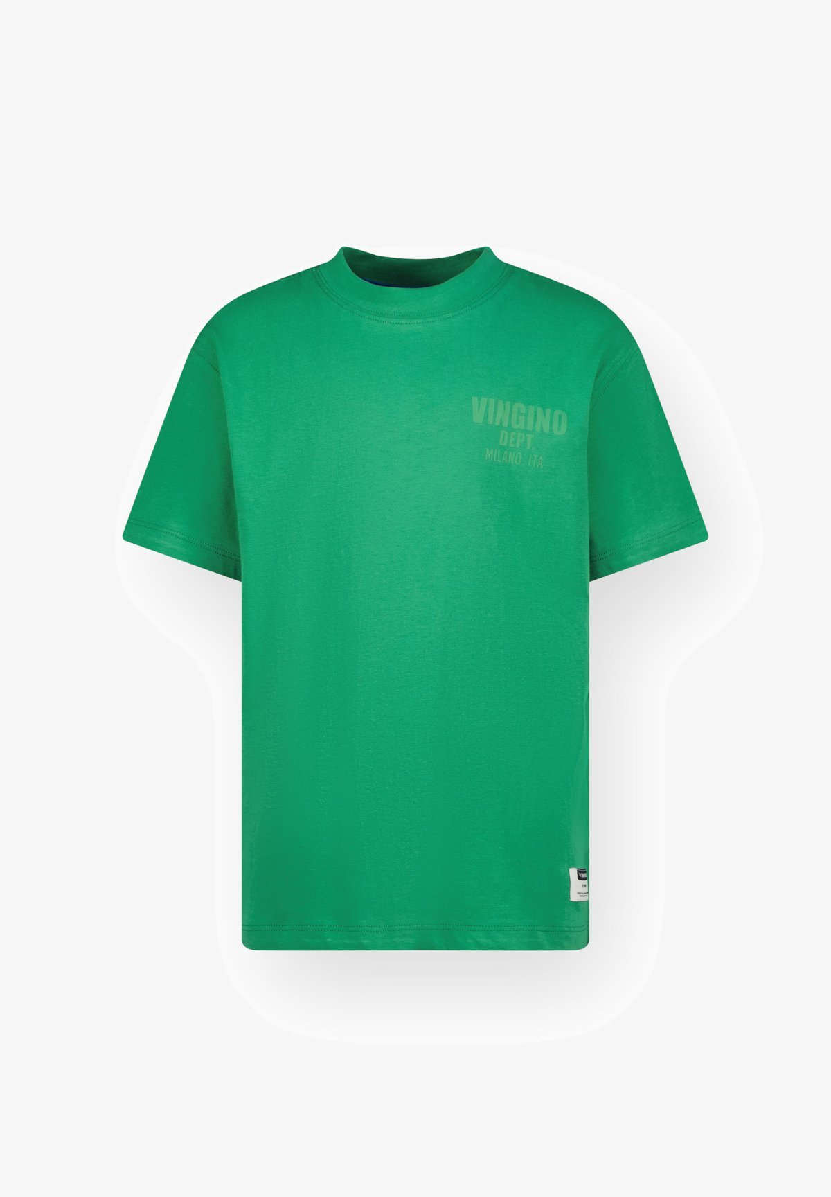 T-shirt imprimé Vingino OVERSIZED - vert cactus